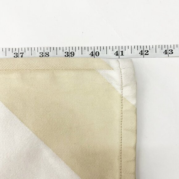 H&M Studio Collection Straight Slim Jeans. Light Beige Striped. Size 2 - Picture 11 of 15